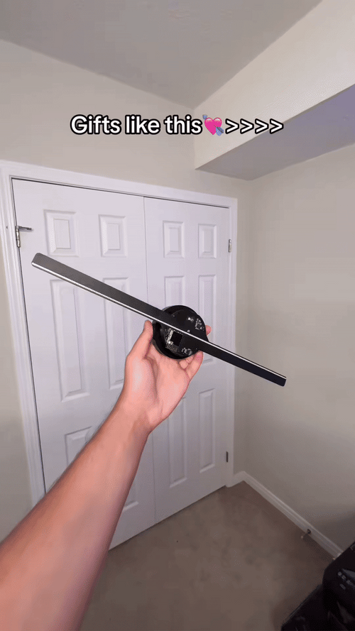 42cm Wi-Fi 3D Hologram Fan Advertising Display – HD Floating LED Projector